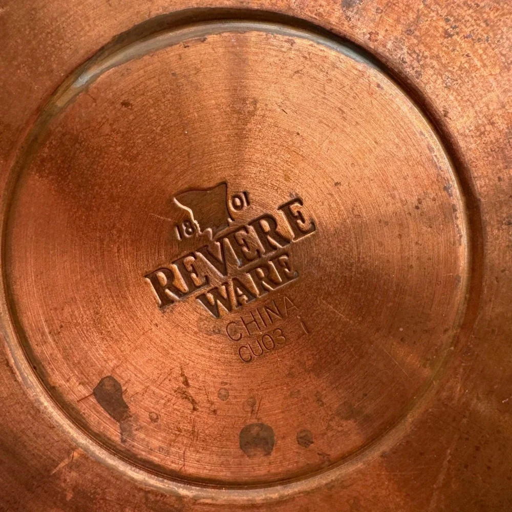 Vintage Paul Revere Signature Tea Kettle Copper Bottom Whistling Stainless